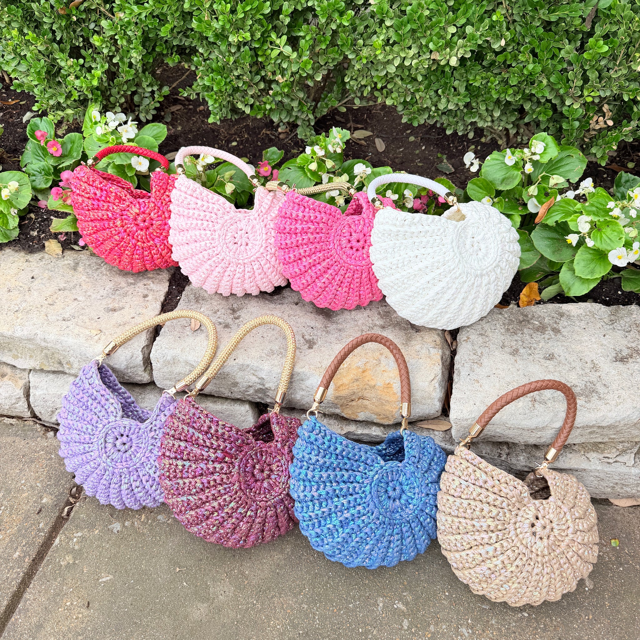 Nautilus Crochet Bag - Orchid – Gresham