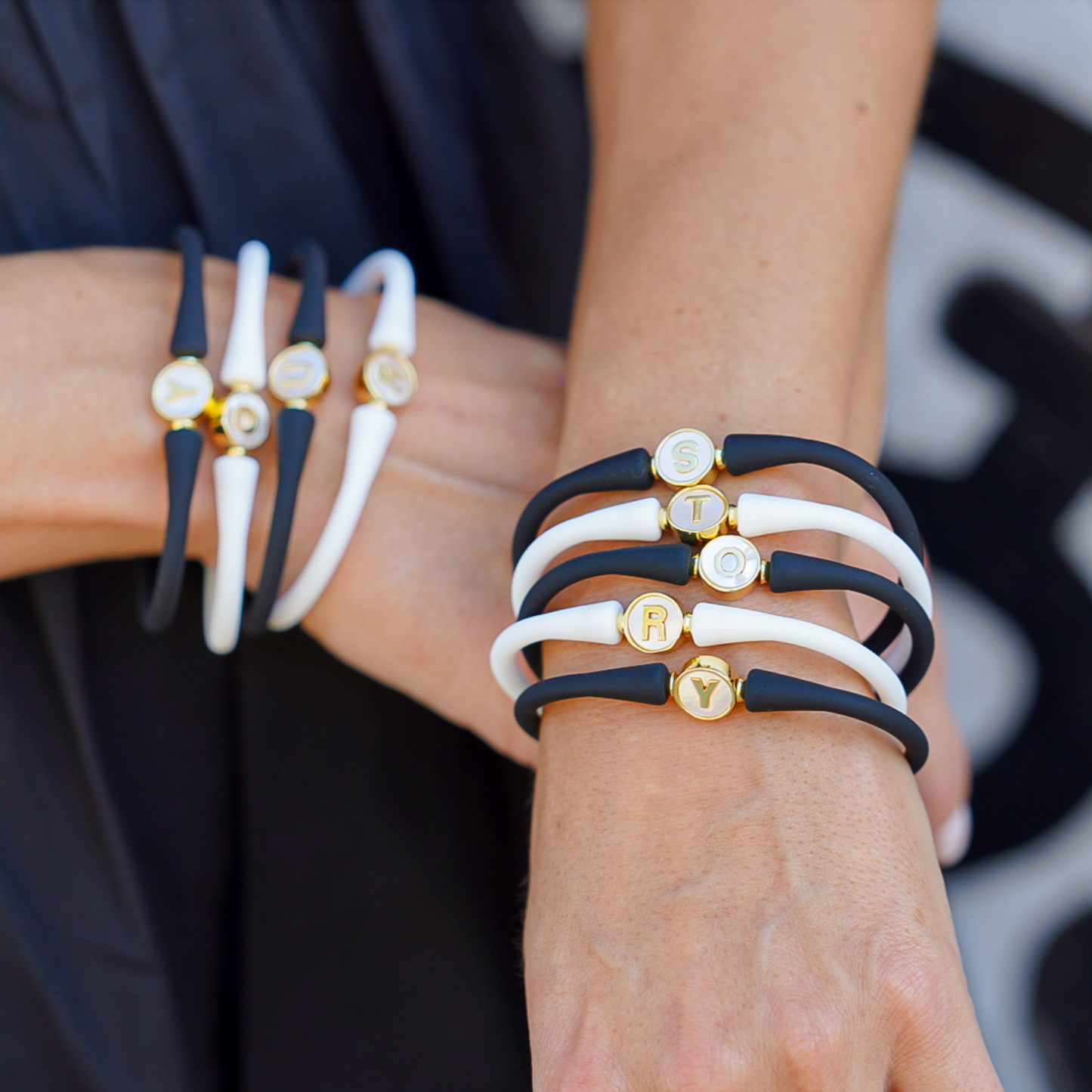 La Tua Storia Letter Bracelet Gresham